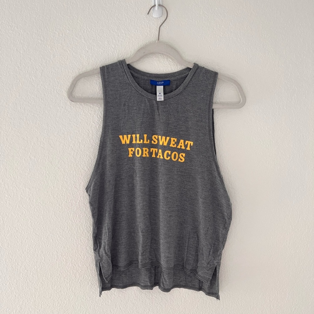 Aqua Athletic / Size Small / Athletic Tank